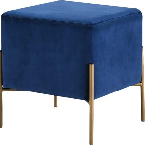 SOPHIA BLUE OTTOMAN