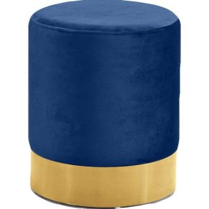 DIOR BLUE OTTOMAN