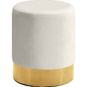 DIOR CREAM OTTOMAN