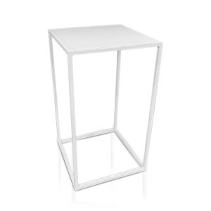 WHITE NEXUS BAR TABLE